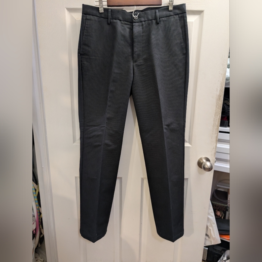 Dockers Men's Charcoal Pinstripe Pants Size 34x32